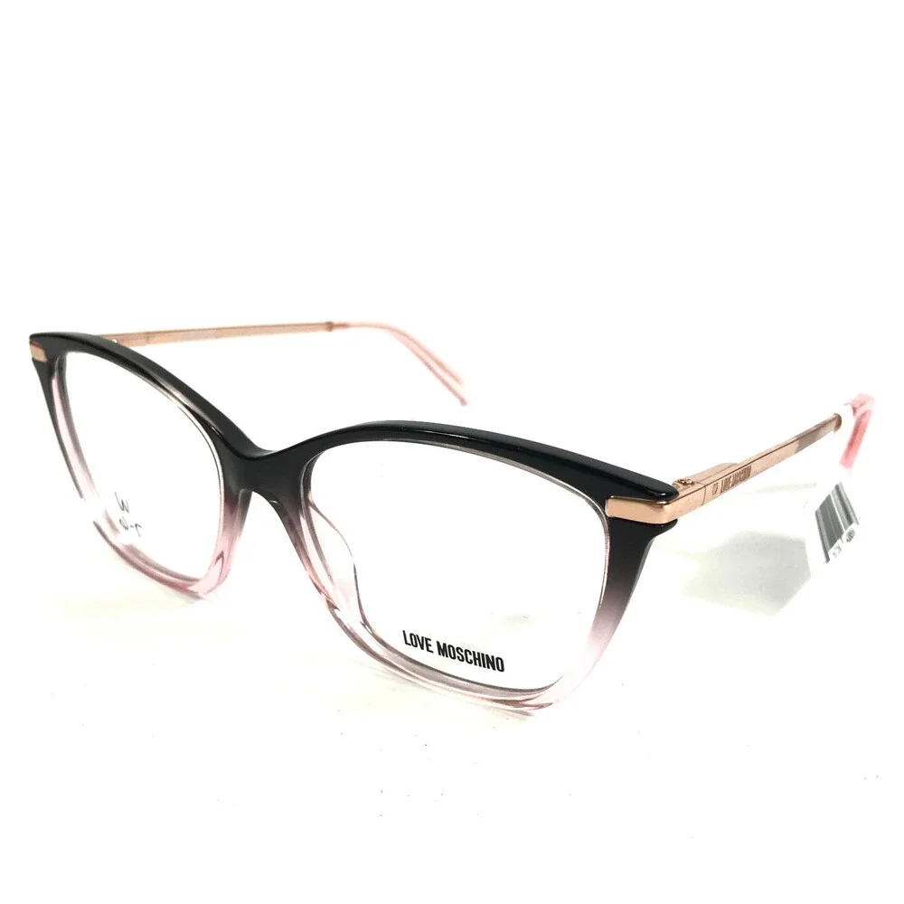 Love Moschino Eyeglasses Frames MOL572SAM 03H2 Blackpink Butterfly 53-17-140